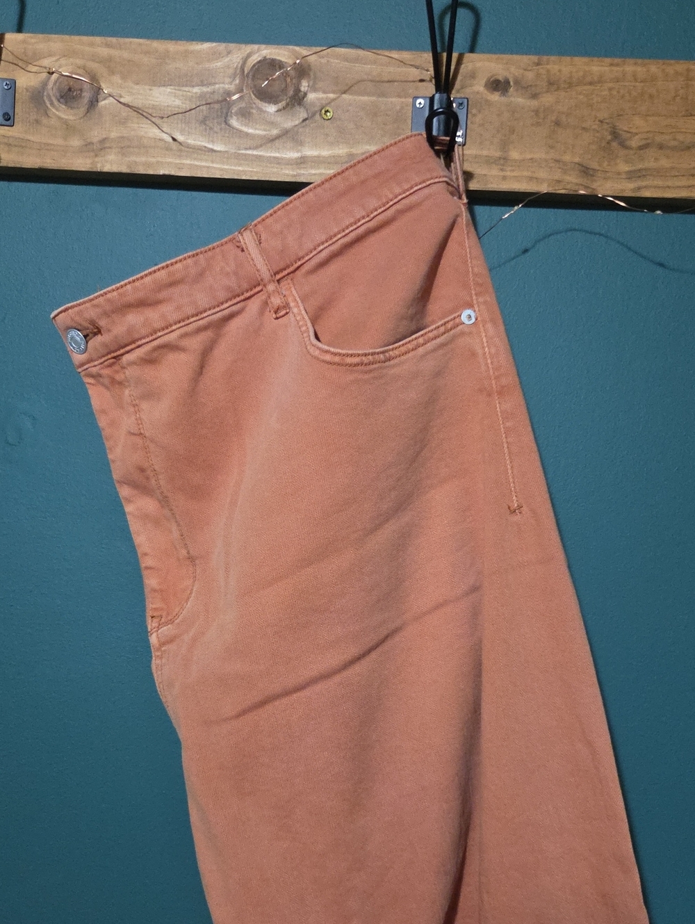 Pilco Anthropologie Orange Jeans